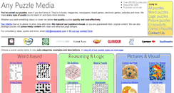 Desktop Screenshot of anypuzzle.com